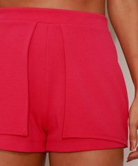 Short-Feminino-Cintura-Alta-com-Sobreposicao-Pink-9981589-Pink_6