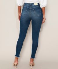 Calca-Jeans-Feminina-Sawary-Cigarrete-Push-Up-Super-Lipo-Cintura-Alta-Destroyed-Azul-Escuro-9980183-Azul_Escuro_2