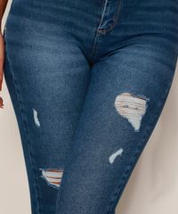 Calca-Jeans-Feminina-Sawary-Cigarrete-Push-Up-Super-Lipo-Cintura-Alta-Destroyed-Azul-Escuro-9980183-Azul_Escuro_4