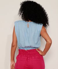 Regata-Jeans-Muscle-Tee-Feminina-Cropped-com-Ombreiras-Decote-Redondo-Azul-Claro-9981724-Azul_Claro_2