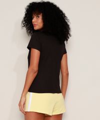 Camiseta-Feminina-Arco-Iris--Fake-News--Manga-Curta-Decote-Redondo-Preta-9974743-Preto_2