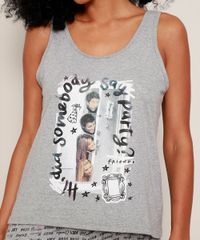 Pijama-Feminino-Friends-Regata-Cinza-Mescla-9972751-Cinza_Mescla_3