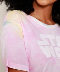 Camiseta-Feminina-Star-Wars-Estampada-Tie-Dye-Manga-Curta-Decote-Redondo-Multicor-9960769-Multicor_5