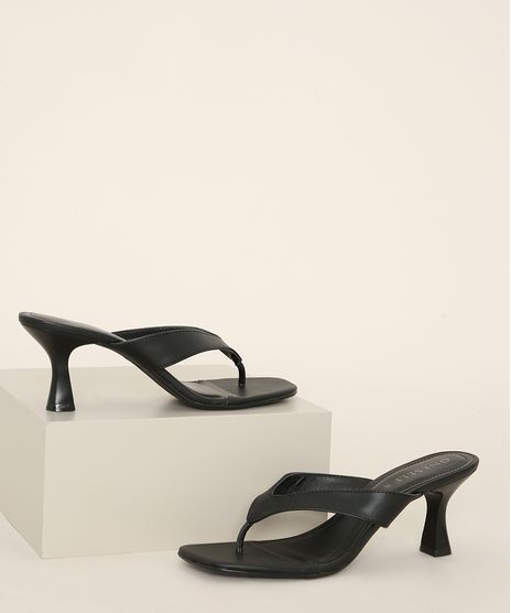 Tamanco-Feminino-Oneself-Salto-Medio-Preto-9981682-Preto_1