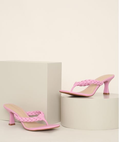Tamanco-Feminino-Oneself-Trancado-Salto-Medio-Rosa-9982179-Rosa_1