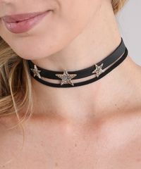 Kit-de-2-Gargantilha-Choker-Preto-8838886-Preto_2 Kit-de-2-Gargantilha-Choker-Preto-8838886-Preto_2