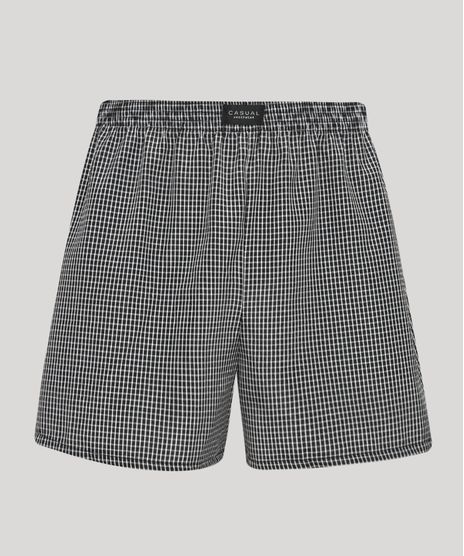 Samba-Cancao-Masculina-Estampada-Xadrez-Preta-9965136-Preto_1