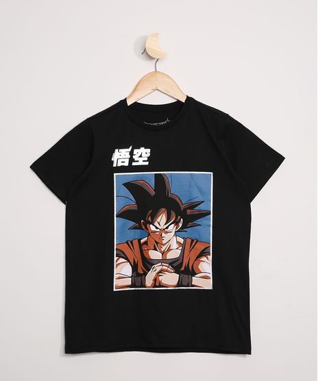 Camiseta-Juvenil-Dragon-Ball-Manga-Curta-Preta-9969601-Preto_1