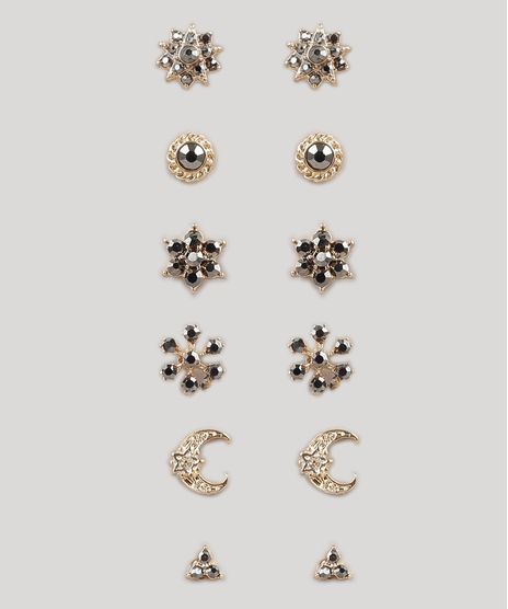 Kit-de-6-Brincos-Dourado-8839115-Dourado_1