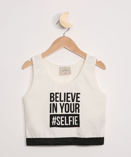 Regata-Cropped-Juvenil--Believe-In-Your--Selfie--Off-White-9967329-Off_White_1