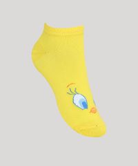 Kit-de-2-Meias-Femininas-Cano-Baixo-Piu-Piu-e-Frajola-Multicor-9973265-Multicor_2