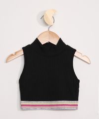 Regata-Infantil-Cropped-com-Elastico-em-Lurex-Gola-Alta-Preta-9967335-Preto_1