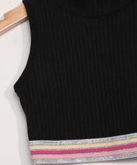 Regata-Infantil-Cropped-com-Elastico-em-Lurex-Gola-Alta-Preta-9967335-Preto_3