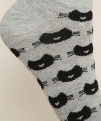 Kit-de-5-Meias-Femininas-Cano-Baixo-Gatinhos-Cinza-9973651-Cinza_4