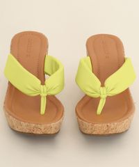 Tamanco-Feminino-Oneself-Salto-Medio-em-Cortica-Amarelo-9979023-Amarelo_5