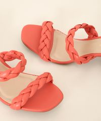 Tamanco-Feminino-Oneself-Trancado-Salto-Baixo-em-Madeira-Coral-9981671-Coral_3
