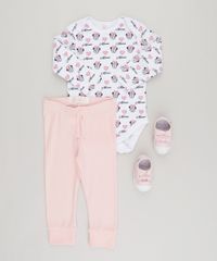 Body-Estampado-Minnie-em-Algodao---Sustentavel-Branco-8784501-Branco_3