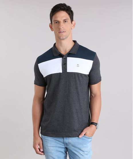Polo-com-Recortes-Cinza-Mescla-Escuro-8757496-Cinza_Mescla_Escuro_1