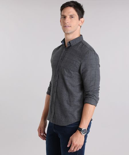 Camisa-Estampada-Geometrica-em-Flanela-Chumbo-8841738-Chumbo_1 Camisa-Estampada-Geometrica-em-Flanela-Chumbo-8841738-Chumbo_1