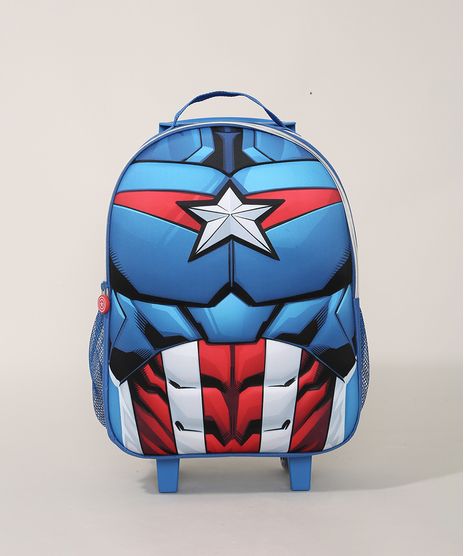 Mochila-Infantil-Capitao-America-com-Rodas-Azul-9954523-Azul_1