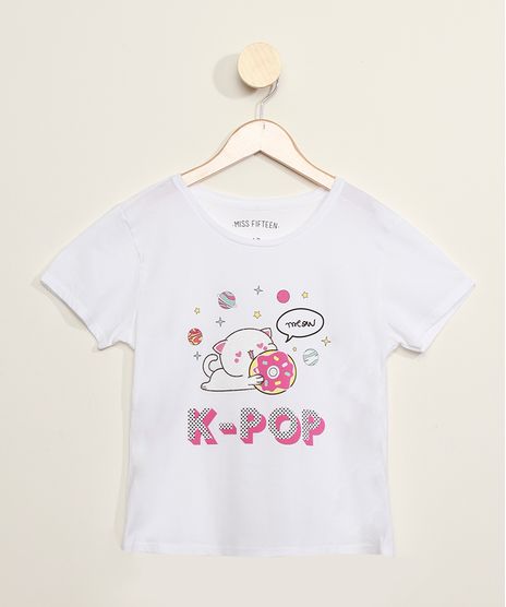 Blusa-Juvenil--K-pop--com-Glitter-Manga-Curta-Off-White-9972944-Off_White_1