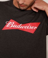 Camiseta-Masculina-Budweiser-Manga-Curta-Gola-Careca-Cinza-Mescla-Escuro-9975059-Cinza_Mescla_Escuro_2