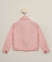 Jaqueta-de-Sarja-Infantil-com-Bordado-Floral-e-Bolsos-Rosa-9966931-Rosa_2