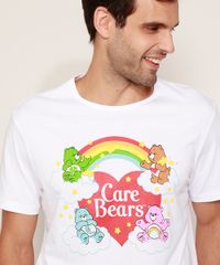 Camiseta-Masculina-Ursinhos-Carinhosos-Manga-Curta-Gola-Careca-Branca-9974307-Branco_5