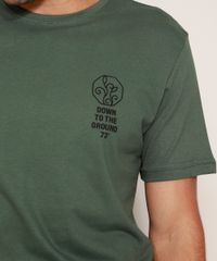 Camiseta-Masculina-Folhas--Down-to-the-Ground--Manga-Curta-Gola-Careca-Verde-Escuro-9977390-Verde_Escuro_4