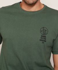 Camiseta-Masculina-Folhas--Down-to-the-Ground--Manga-Curta-Gola-Careca-Verde-Escuro-9977390-Verde_Escuro_6