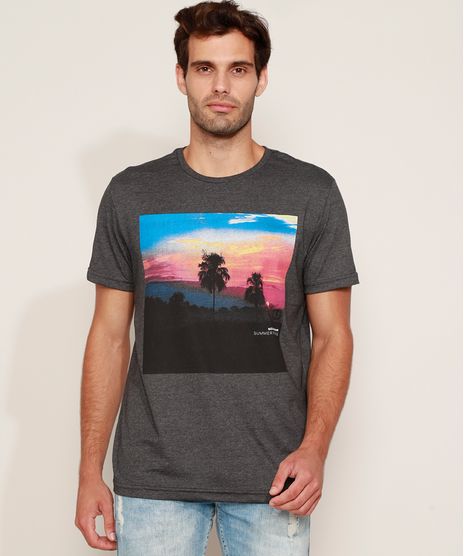 Camiseta-Masculina-Paisagem-Manga-Curta-Gola-Careca-Cinza-Mescla-Escuro-9960804-Cinza_Mescla_Escuro_1