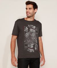 Camiseta-Masculina--The-King-s-Drink--Manga-Curta-Gola-Careca-Cinza-Mescla-Escuro-9975058-Cinza_Mescla_Escuro_1