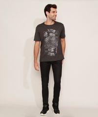 Camiseta-Masculina--The-King-s-Drink--Manga-Curta-Gola-Careca-Cinza-Mescla-Escuro-9975058-Cinza_Mescla_Escuro_3