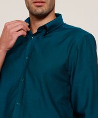 Camisa-Masculina-Comfort-Texturizada-Manga-Longa-Azul-Petroleo-9911660-Azul_Petroleo_5