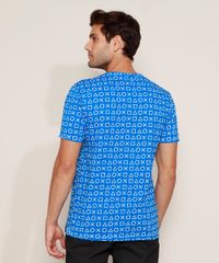 Camiseta-Masculina-PlayStation-Estampada-Manga-Curta-Gola-Careca-Azul-9961605-Azul_4