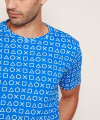 Camiseta-Masculina-PlayStation-Estampada-Manga-Curta-Gola-Careca-Azul-9961605-Azul_5 Camiseta-Masculina-PlayStation-Estampada-Manga-Curta-Gola-Careca-Azul-9961605-Azul_5
