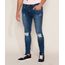 Calca-Jeans-Masculina-Super-Skinny-Destroyed-Azul-Escuro-9967890-Azul_Escuro_1