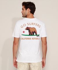 Camiseta-Masculina--California--Urso-com-Prancha-de-Surf-Manga-Curta-Gola-Careca-Branca-9981467-Branco_2