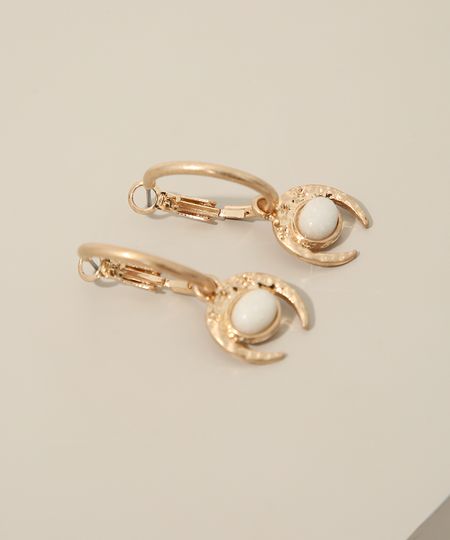 Brinco-Feminino-de-Argola-com-Pingente-de-Lua-e-Pedra-Dourado-9963597-Dourado_1