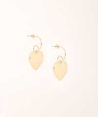 Brinco-Feminino-com-Pingente-de-Coracao-Dourado-9963610-Dourado_2