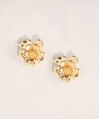 Brinco-Feminino-de-Flor-Dourado-9963611-Dourado_2