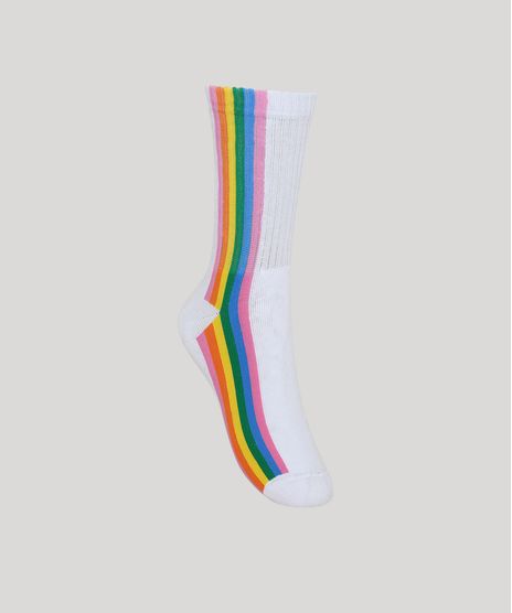 Meia-Masculina-Arco-Iris-Pride-Cano-Alto-Branca-9787886-Branco_1