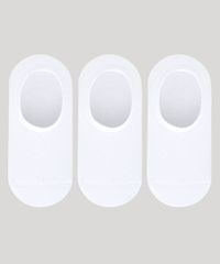 Kit-de-3-Meias-Femininas-Lupo-Sapatilha-Branco-9965975-Branco_1