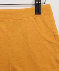 Conjunto-Infantil-de-Camiseta-Estampada-de-Automoveis-Manga-Curta-Azul-Marinho---Short-Mostarda-9946969-Mostarda_5