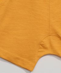 Conjunto-Infantil-de-Camiseta-Estampada-de-Automoveis-Manga-Curta-Azul-Marinho---Short-Mostarda-9946969-Mostarda_6