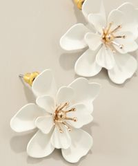 Brinco-Feminino-de-Flor-Branco-9962240-Branco_3