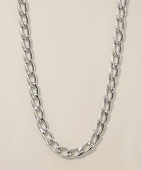 Colar-Feminino-de-Corrente-Grossa-Prateado-9963567-Prateado_2