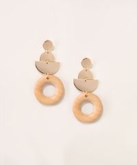 Brinco-Feminino-Alongado-com-Pingente-em-Madeira-Dourado-9963601-Dourado_2