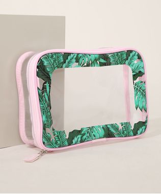 Necessaire-Feminina-Estampada-Folhagem-Transparente-9981518-Transparente_1