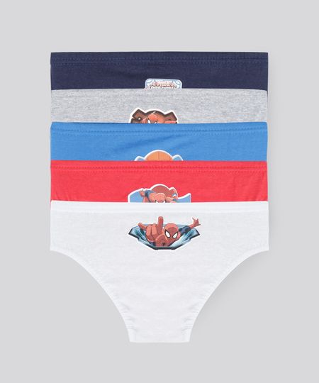 Kit-de-5-Cuecas-Homem-Aranha-Multicor-8621661-Multicor_1 Kit-de-5-Cuecas-Homem-Aranha-Multicor-8621661-Multicor_1